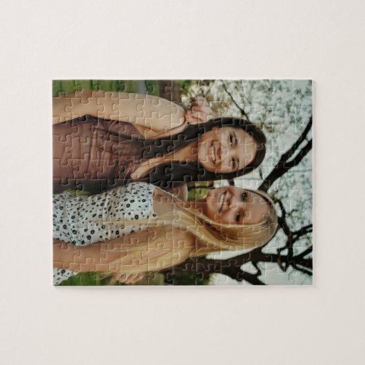 Je eigen aangepaste foto toevoegen legpuzzel (Horizontaal)