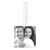 Je eigen aangepaste foto toevoegen ornament (Voorkant)