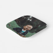 Je eigen aangepaste foto toevoegen papieren bordje (Gebogen)