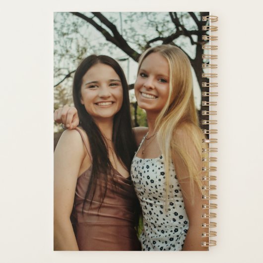 Je eigen aangepaste foto toevoegen planner (Achterkant)