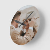 Je eigen aangepaste foto toevoegen ronde klok (Hoek)