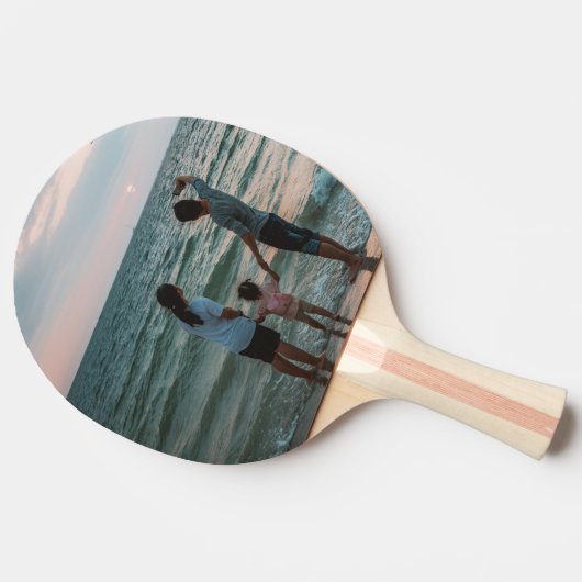 Je eigen aangepaste foto toevoegen tafeltennisbatje (Zijkant)