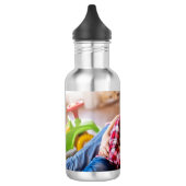 Je eigen aangepaste foto toevoegen waterfles (Links)
