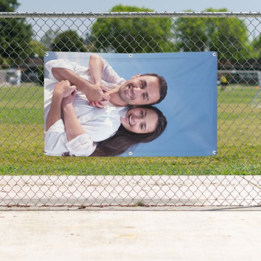 Je eigen aangepaste fotobanner toevoegen spandoek (Insitu)