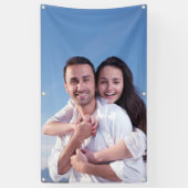 Je eigen aangepaste fotobanner toevoegen spandoek (Verticaal)