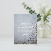 Je eigen aangepaste prijsopgave toevoegen - sterre briefkaart (Staand voorkant)