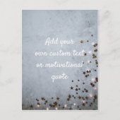 Je eigen aangepaste prijsopgave toevoegen - sterre briefkaart (Voorkant)