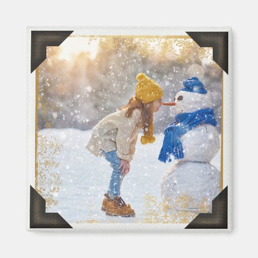 Je eigen Afbeelding | stijlfotohoeken Magneet (Voorkant)