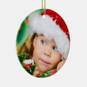 Je eigen Afbeelding toevoegen - Aangepaste Afbeeld Keramisch Ornament (Rechts)