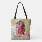 Je eigen Afbeelding toevoegen Tote Bag (Achterkant)