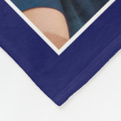 Je eigen Afstuderen cadeaufotosjabloon maken Fleece Deken (Hoek)