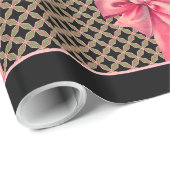 Je eigen bericht met kerstmis cadeaupapier (Rol Hoek)