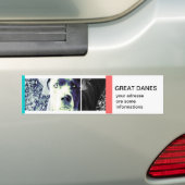 je eigen bumpersticker (Op auto)