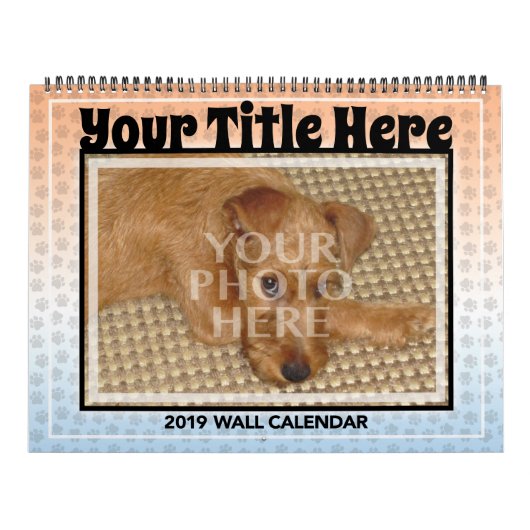 Je eigen dog of kat-pakket aanpassen kalender (Hoes)