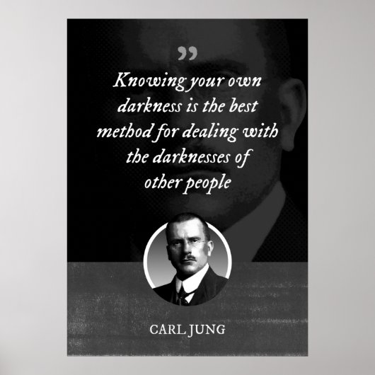 Je eigen duisternis kennen is de beste methode voo poster (Voorkant)