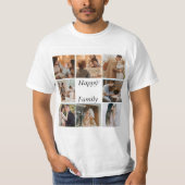 je eigen familiefoto t-shirt (Voorkant)