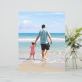 Je eigen foto en/of tekst toevoegen (Staand voorkant)