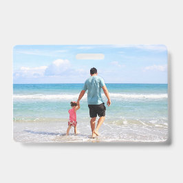 Je eigen foto en/of tekst toevoegen badge