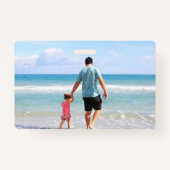 Je eigen foto en/of tekst toevoegen badge (Achterkant)