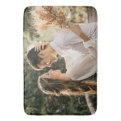 Je eigen foto en/of tekst toevoegen badmat (Voorkant Verticaal)