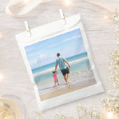 Je eigen foto en/of tekst toevoegen bedankzakje (Geknipt)