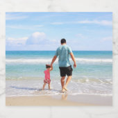 Je eigen foto en/of tekst toevoegen bier etiket (Enkel label)