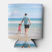 Je eigen foto en/of tekst toevoegen blikjeskoeler (Voorkant)