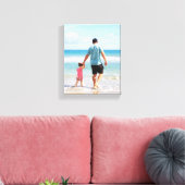 Je eigen foto en/of tekst toevoegen canvas afdruk (Insitu (Woonkamer))