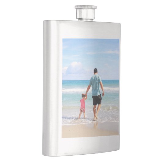 Je eigen foto en/of tekst toevoegen flacon (Rechts)