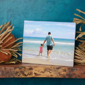 Je eigen foto en/of tekst toevoegen fotoplaat (Zijkant)