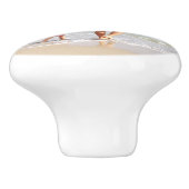 Je eigen foto en/of tekst toevoegen keramische knop (Zijkant)