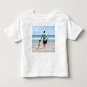 Je eigen foto en/of tekst toevoegen kinder shirts
