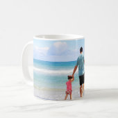 Je eigen foto en/of tekst toevoegen koffiemok (Voorkant links)