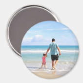 Je eigen foto en/of tekst toevoegen magneet (Voorkant / Achterkant)