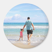 Je eigen foto en/of tekst toevoegen magneet (Voorkant)