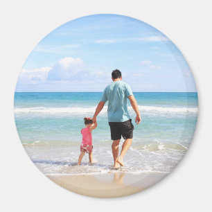 Je eigen foto en/of tekst toevoegen magneet