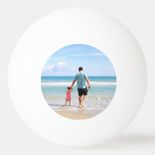 Je eigen foto en/of tekst toevoegen pingpongbal