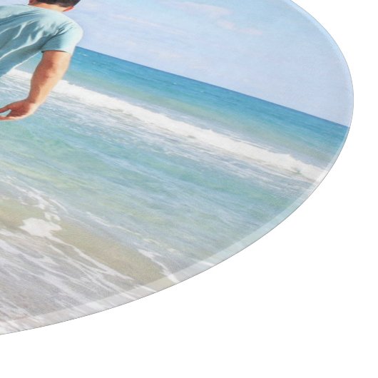 Je eigen foto en/of tekst toevoegen snijplank (Hoek)