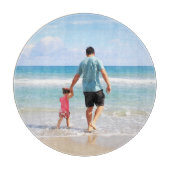 Je eigen foto en/of tekst toevoegen snijplank (Voorkant)