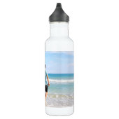 Je eigen foto en/of tekst toevoegen waterfles  (Rechts)