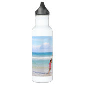 Je eigen foto en/of tekst toevoegen waterfles  (Links)