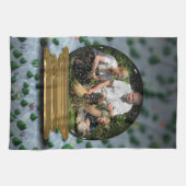 Je eigen foto in een Snowglobe Lijst! - Theedoek (Horizontaal)