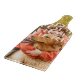 Je eigen foto op maat toevoegen snijplank (Hoek)