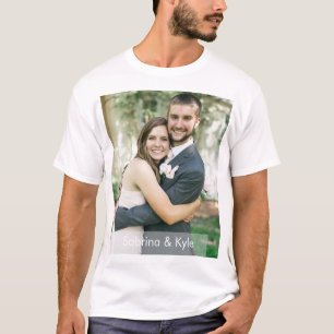 Je eigen foto op maat toevoegen t-shirt