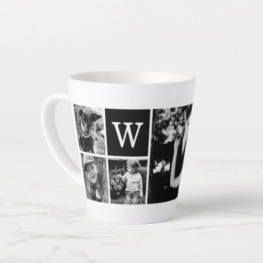 Je eigen foto toevoegen - 4 Fotogalerie Latte Mok (Linkerhoek)