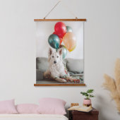 Je eigen foto toevoegen | Aangepaste foto voor hon Hangend Wandkleed (Slaapkamer)