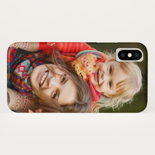 Je eigen foto toevoegen Case-Mate iPhone case (Achterkant (horizontaal))