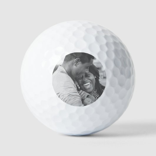 Je eigen foto toevoegen golfballen (Voorkant)