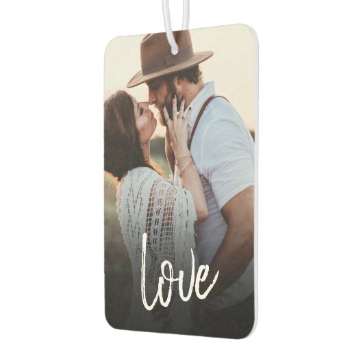 Je eigen foto toevoegen luchtverfrisser (Links)