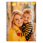 Je eigen foto toevoegen notitieboek (Voorkant)